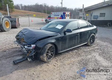 2016 Audi S4 3.0T Premium Plus из США, поврежденный, VIN WAUBGAFL7GA010439